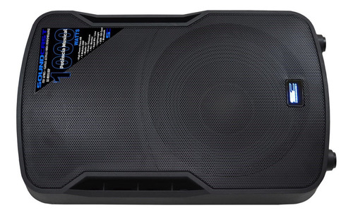 Caixa Ativa 12 1000w Usb/sd E Bt. Md-12 Dsp - Soundcast Cor Preto 110v/220v
