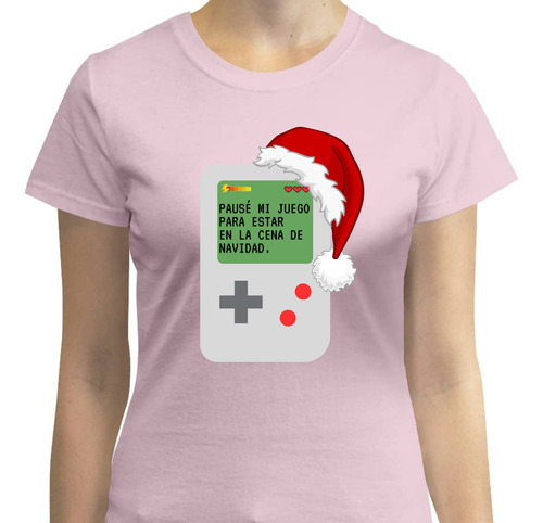 Playera Para Navidad - Gamer - Pausé Mi Juego Para - Consola