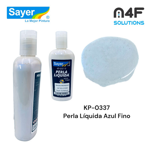 Perla Líquida Sayer Automotiva Kp-0337 Azul Fino Aperlado