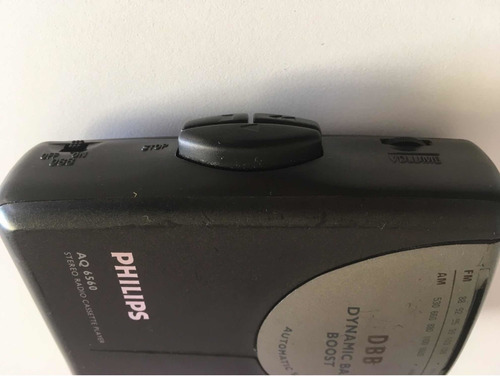 Imagen 2 de 7 de Radio Cassette Walkman Philips Estéreo Player - Aq656