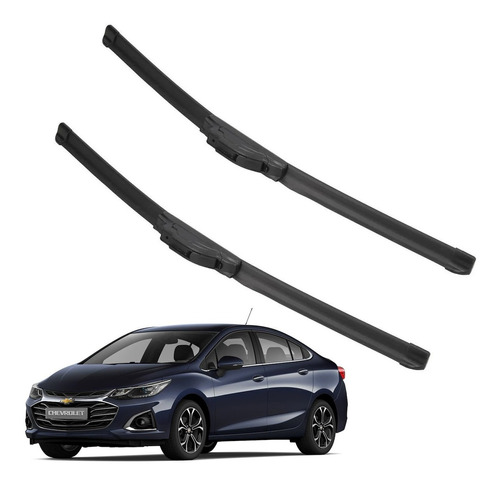 Kit 2 Escobillas Delanteras Flex Goma Cruze 2016 A 2021