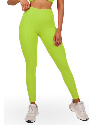 Legging Emana Gusanito Musttap Verdeneon / Mcc Fitness