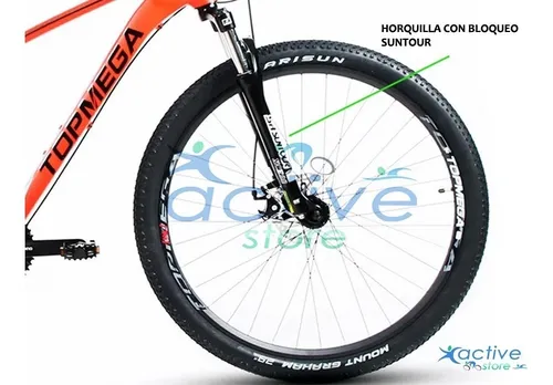Bicicleta Topmega Sunshine R 29 Mtb Suntour Bloqueo Regalo