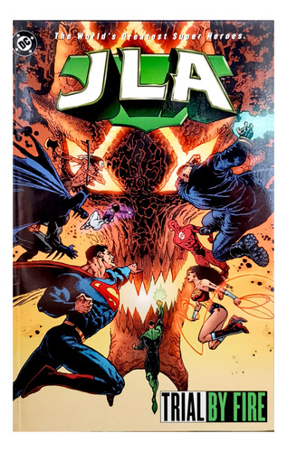 Inglés - Dc Comics - Jla Vol 14 Trial By Fire - Tpb P Suave