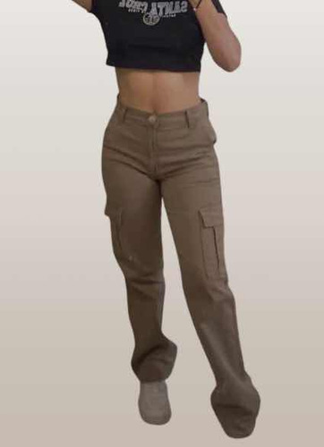 Cargo Beige Mujer Talla 7