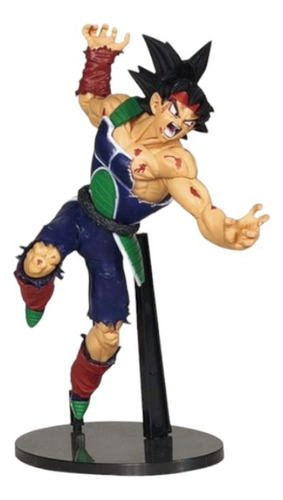 Figura Dragon Ball Bardock C/ Soporte 21cm Importado