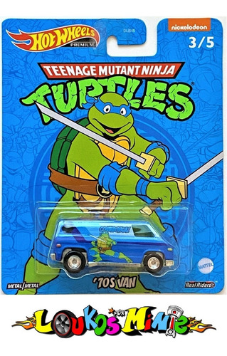 Hot Wheels ´70s Van Teenage Mutant Ninja Turtles 3/5