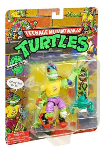 Figuras De Acción Clásicas De Tortugas Ninja 10 Cm Enemigos