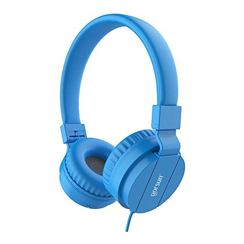 Auriculares Para Niños Gorsun Plegables Y Cómodos