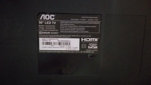 Imagem 1 de 2 de Tv Aoc