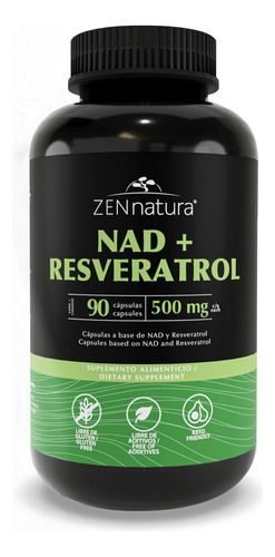 Nad Resveratrol Acai Berry Antioxidante 90 Caps Zen Natura