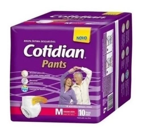 Pañal Cotidian Pants Talla M 10 Uni