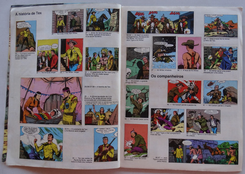 Album Tex! Editora Vecchi 1981 Original E Completo (Usado)