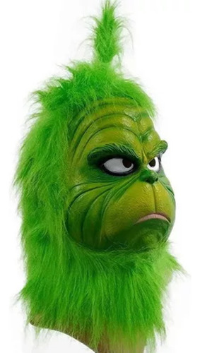 2024 Navidad Cosplay Grinch Máscara Guantes 2 Pcs