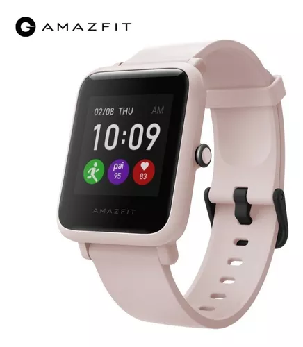 Amazfit-reloj inteligente Bip S, con GPS, resistente al agua hasta 5atm,  batería de 28 días, para teléfono Ios y Android - AliExpress