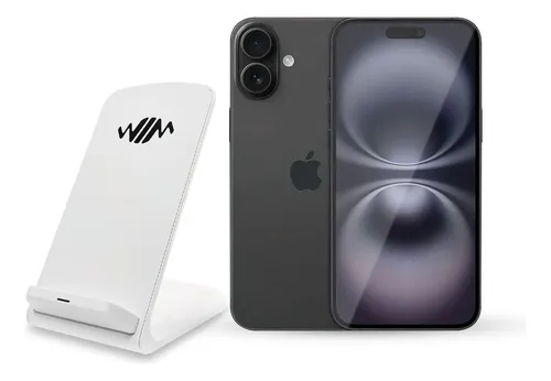 Celular Apple iPhone 16 128 Gb Negro + Regalo Cargador Inalámbrico