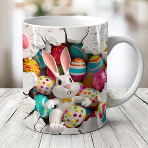 Kit Imprimible Plantillas Tazas Pascuas Semana Santa M99