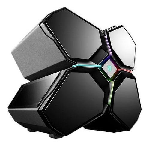 Gabinete Deepcool Rgb Tower Quadstellar para jugadores -