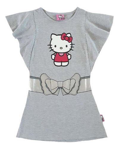 Vestido Niña Algodón Estampado Hello Kitty S128157-25