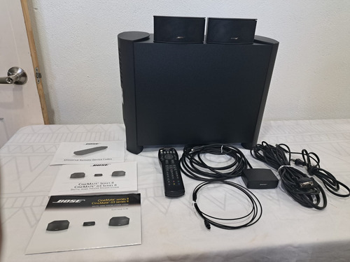 Bose Cinemate Gs Serie Ii Con Manual Completo (Usado)