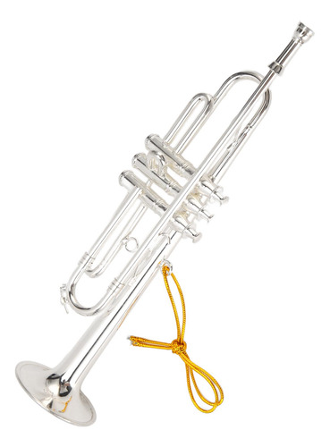 Modelo De Trompeta En Miniatura, 14 Cm, 5.5 Pulgadas, Plata