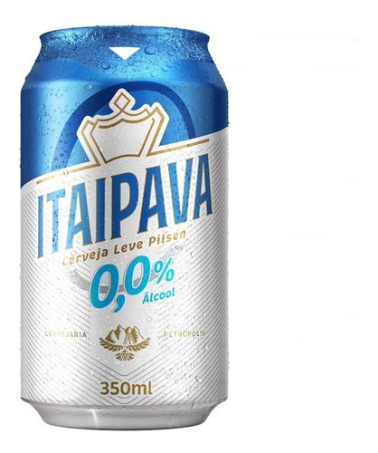 12 Unidade Cerveja Itaipava Pilsen Sem Álcool 350ml