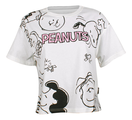 Playera Dama-amigos De Snoopy -american Level