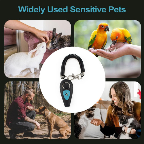Clicker De Entrenamiento 2 En 1 Para Perros Y Aves