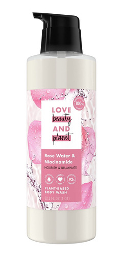 Love Beauty And Planet Gel De Bao A Base De Plantas Nutre E