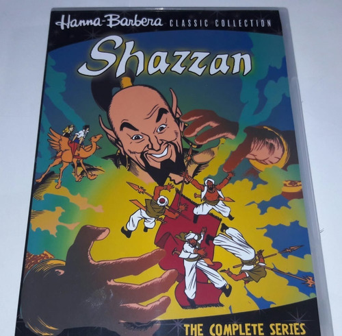 Dvd Shazzan - Desenho Clássico Completo ( 4 Dvds )