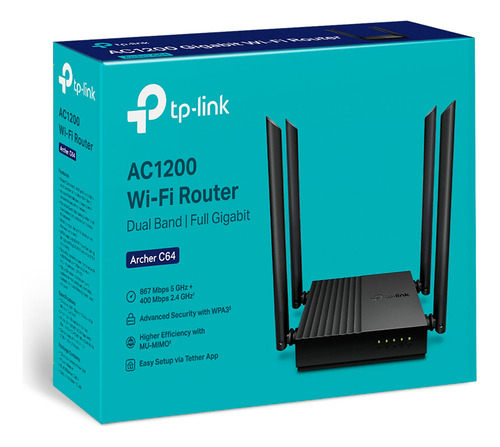 Tp-link Archer C64 Router Mu-mimo 5 Ghz 2,4 Ghz Ac1200