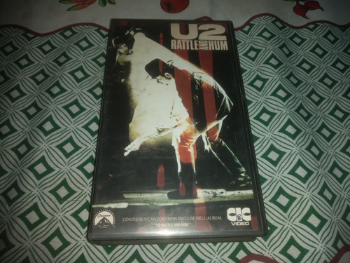 U2 Rattle And Hum Vhs Original Made In Italy