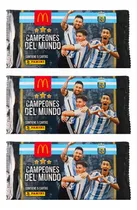 Comprar Lote X3 Sobres Cartas Campeones Del Mundo Mcdonalds Panini