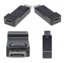 Adaptador Manhattan Displayport A Hdmi 1080p M-h 151993