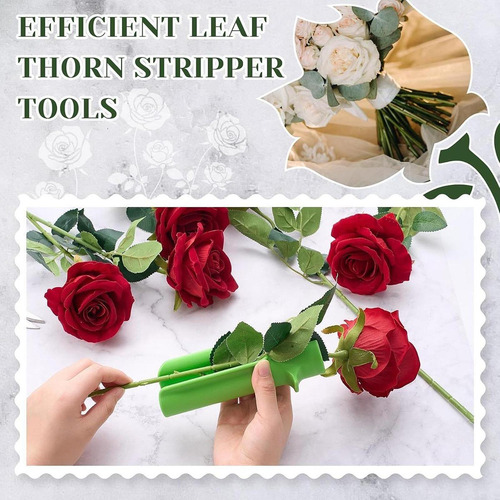 Rose Thorn Stripper Tool Cleaner Rose Stem, Práctica
