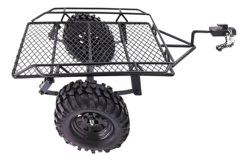 Remolque De Camión De Servicio 1:10 Para D90 Scx10 -4 Rc