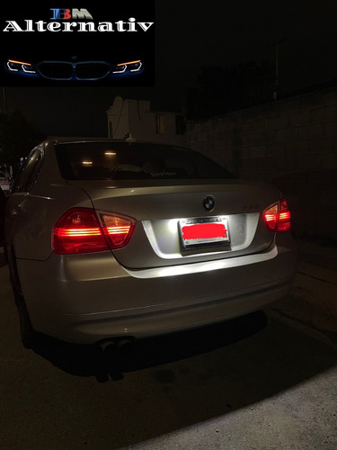 2 Plafones Led Para Patente Bmw E90, E92, E39, E60, E61, E70