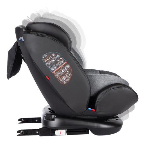 Silla De Auto Convertible I-giro 360º Light Grey Infanti I-giro 360° Gris