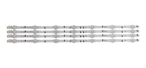 Kit 4 Barras De Led Un32j5500 Un32j5500ag Lm41000991novo