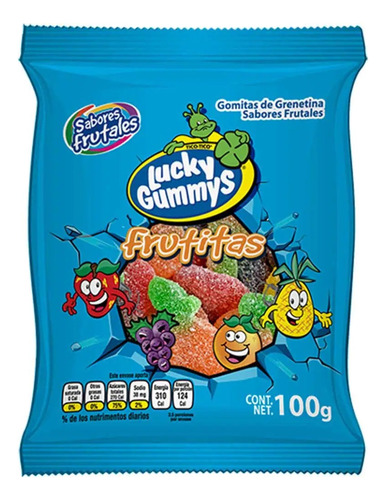 Lucky Gummys Frutitas 100g