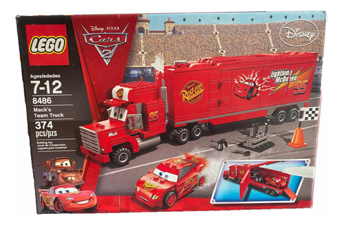 Lego Cars Mack's Team Truck 8486
