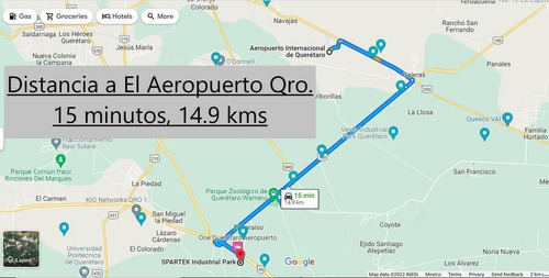 Renta Naves Industriales (455m2) | Parque Industrial | Carr. Qro Mex | $40mil