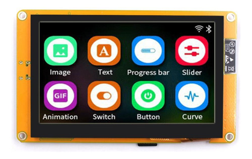 Display Tft Lcd Touch 4.3  Con Esp32 S3 Wifi Capacitiva Hmi