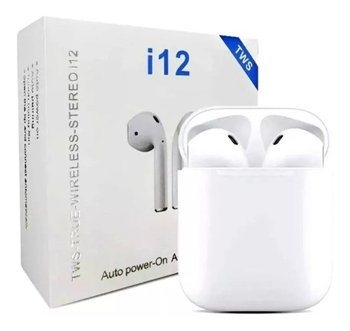 Fone De Ouvido I12 Tws 5.0 Par AirPods Touch Android Ios
