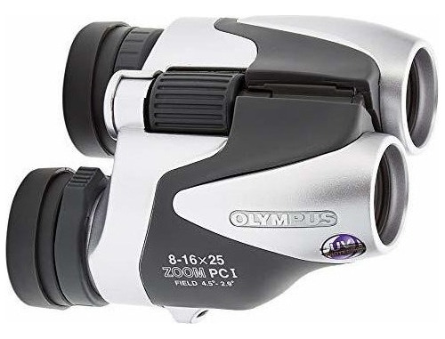 Olympus Tracker 8-16x25 Zoom Porro Prism Binocular Compacto 