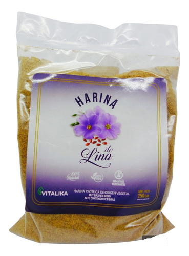 Harina De Lino Pura Comestible  Pack 6 Kg