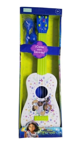 Imagen 1 de 5 de Set Musical De Encanto Guitarra + Maracas Para Niños