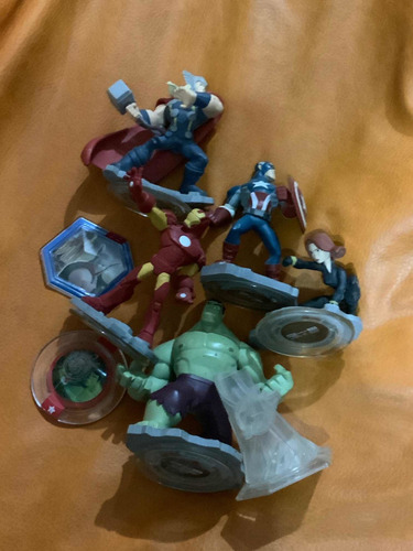 Lote 8 Piezas Disney Infinity Avengers