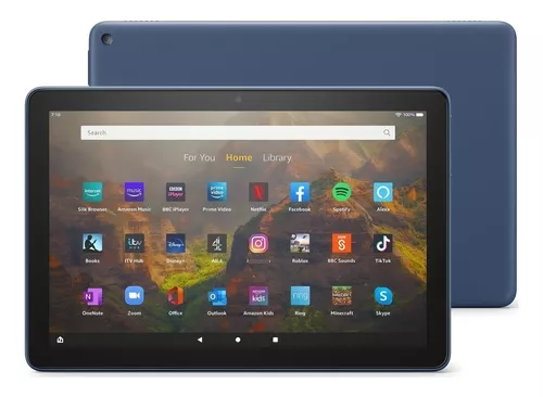 Tablet  Fire HD 10 2021 KFTRWI 10.1 32GB denim e 3GB de memória RAM