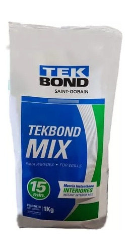 Mezcla Lista Rapida Para Interior Tekbond Mix 1kg